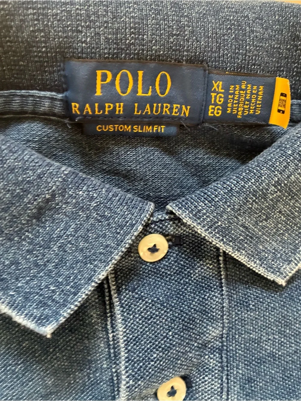 Ralph Lauren Indigo Polo Shirt